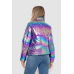 Куртка жіноча демісезонна плащівка, колір різноколір, 243R2022-6 XL, 50, XL