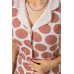 Піжама жіноча, колір бежевий, 243R19018 Ager, XL, 50, XL