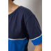 Піжама жіноча з принтом, колір синій, 243R1600-027 Ager, XXXL, 54, XXXL