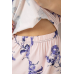 Піжама жіноча з принтом, колір персиковий, 243R1600-018 Ager, XXXL, 54, XXXL