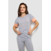 Піжама жіноча, колір сірий, 243R1488-016 XL, 50, XL