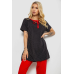 Піжама жіноча з принтом, колір чорний, 243R10389 Ager, XL, 50, XL