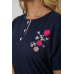 Піжама жіноча з принтом, колір синій, 243R10364 Ager, XL, 50, XL