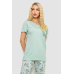 Піжама жіноча з принтом, колір м“ятний, 243R10305 Ager, XL, 50, XL