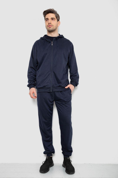 Спорт костюм чоловічий, колір темно-синій, 244R9153 Ager, XXXL, 54, XXXL