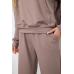 Спортивний костюм жіночий, колір мокко, 241R2001-11 XL, 50, XL