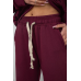 Спортивний костюм жіночий, колір бордовий, 241R2001-11 XL, 50, XL