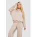 Спортивний костюм жіночий, колір бежевий, 241R2001-11 XL, 50, XL