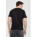 Футболка чоловіча з принтом, колір чорний, 241R1909 XL, 50, XL