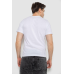 Футболка чоловіча з принтом, колір білий, 241R1909 XL, 50, XL