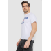 Футболка чоловіча з принтом, колір білий, 241R1909 XXL, 52, XXL