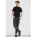 Футболка чоловіча з принтом, колір чорний, 241R1907 XXL, 52, XXL