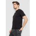 Футболка чоловіча з принтом, колір чорний, 241R1907 XXL, 52, XXL