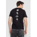 Футболка чоловіча з принтом, колір чорний, 241R1907 XXL, 52, XXL