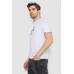 Футболка чоловіча з принтом, колір білий, 241R1905 XL, 50, XL