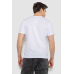 Футболка чоловіча з принтом, колір білий, 241R1902 XXL, 52, XXL