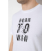 Футболка чоловіча з принтом, колір білий, 241R1901 XXL, 52, XXL