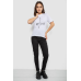 Футболка жіноча з принтом, колір білий, 241R1836 XL, 50, XL