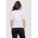 Футболка жіноча з принтом, колір білий, 241R1836 XL, 50, XL