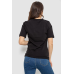 Футболка жіноча з принтом, колір чорний, 241R1832 XL, 50, XL