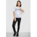 Футболка жіноча з принтом, колір білий, 241R1832 XXL, 52, XXL