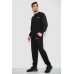 Спортивний чоловічий демісезонний костюм, колір чорний, 241R176 XXL, 52, XXL