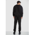 Спортивний чоловічий демісезонний костюм, колір чорний, 241R176 XXL, 52, XXL