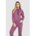 Спорт костюм жіночий на флісі, колір сливовий, 241R1530 XL, 50, XL