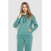 Спорт костюм жіночий на флісі, колір оливковий, 241R1530 XL, 50, XL