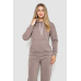 Спорт костюм жіночий на флісі, колір мокко, 241R1530 XL, 50, XL