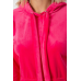 Спортивний костюм жіночий велюровий, колір рожевий, 241R1530-5 XL, 50, XL