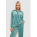 Спортивний костюм жіночий велюровий, колір м“ятний, 241R1530-5 XL, 50, XL