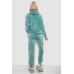 Спортивний костюм жіночий велюровий, колір м“ятний, 241R1530-5 XL, 50, XL