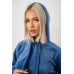Спортивний костюм жіночий велюровий, колір джинс, 241R1530-5 XL, 50, XL
