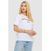 Футболка жіноча з принтом, колір білий, 241R134 XXL
