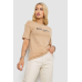 Футболка жіноча з принтом, колір бежевий, 241R134 XL, 50, XL