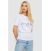 Футболка жіноча з принтом, колір білий, 241R132 XXL