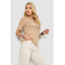 Футболка жіноча з принтом, колір бежевий, 241R132 XL, 50, XL