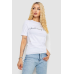 Футболка жіноча з принтом, колір білий, 241R130 XXL