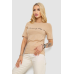 Футболка жіноча з принтом, колір бежевий, 241R130 XXL, 52, XXL