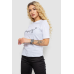 Жіноча футболка з принтом, колір білий, 241R126 XL, 50, XL