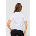 Жіноча футболка з принтом, колір білий, 241R121 XL, 50, XL