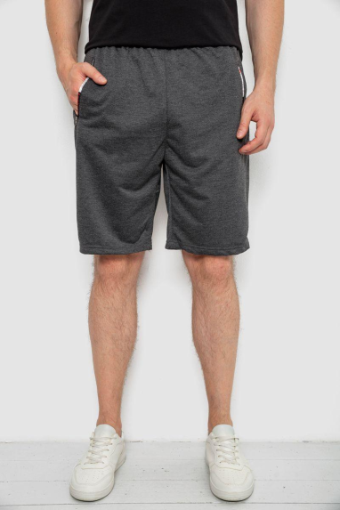 Шорти чоловічі, колір темно-сірий, 244R6700 Ager, XXL, 52, XXL