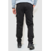 Спорт штани чоловічі карго на флісі, колір чорний, 241R0651 XL, 50, XL