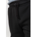 Спорт штани чоловічі карго на флісі, колір чорний, 241R0651 XXL, 52, XXL