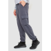 Спортивні штани чоловічі двонитка, колір сірий, 241R0651-1 XL, 50, XL