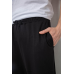 Спортивні штани чоловічі демісезонні, колір чорний, 241R001-1 XL, 50, XL