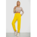 Спортивні штани жіночі, колір жовтий, 238RJH019 Ager, XL, 50, XL