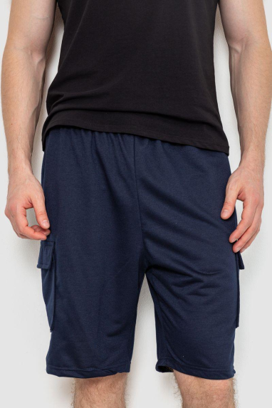 Шорти чоловічі, колір темно-синій, 244R6586 XXXL, 54, XXXL