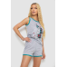 Жіноча піжама з принтом, колір сіро-бірюзовий, 238RB40 Ager, XXL, 52, XXL